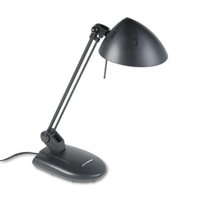 L281mb High-output Three-level Halogen Desk Lamp 17 Reach Matte Black
