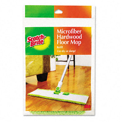 3M M005R Hardwood Floor Mop Refill Microfiber