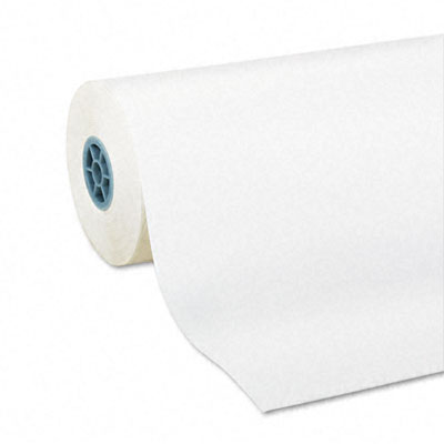 Pacon 5624 Kraft Paper Roll 40lb 24 W 1000 L White Roll