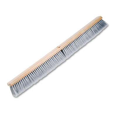 Proline 20436 Gray Flagged Polypropylene Floor Push Broom Brush Head Hardwood 36 Wide