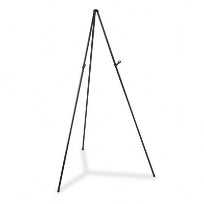 Heavy-duty Adjustable Instant Easel Stand 15 To 63 High Steel Black