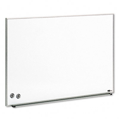 M3423 Magnetic Dry Erase Board Painted Steel 34 X 23 White Aluminum Frame