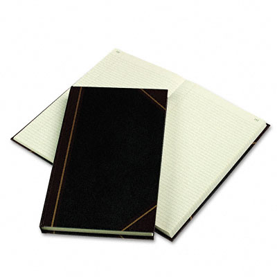 57131 Texhide Series Account Book  BLK/BY  300 GN Pages  14-1/4 x 8-3/4