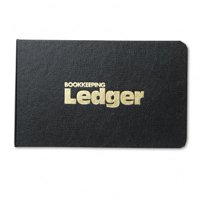 Rediform 63453 Four-Ring Ledger Binder Kit 100 Ledger Sheets 8-1/2 x 5-1/2