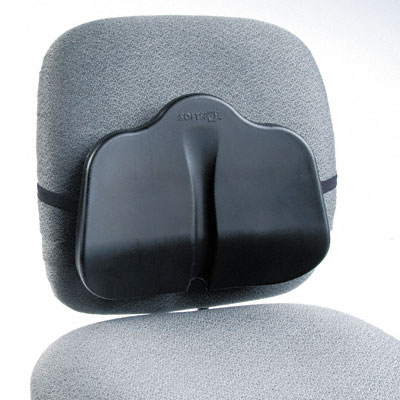Softspot Low Profile Backrest 13-1/2w X 3d X 11h Black