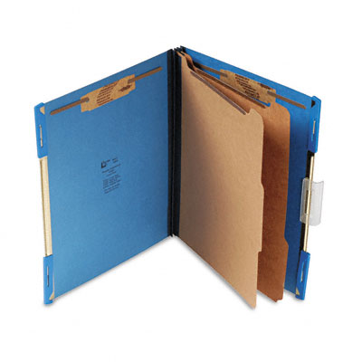 Sj Paper S12001 Pressboard Hanging Classification Folder Letter Cobalt Blue
