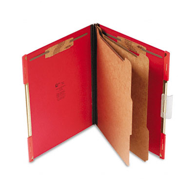 Sj Paper S12003 Pressboard Hanging Classification Folder Letter Ruby Red
