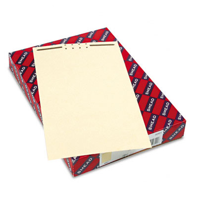 Smead 35521 Recycled Legal Size File Backs with Prong Fasteners 2 Capacity 100 per Box