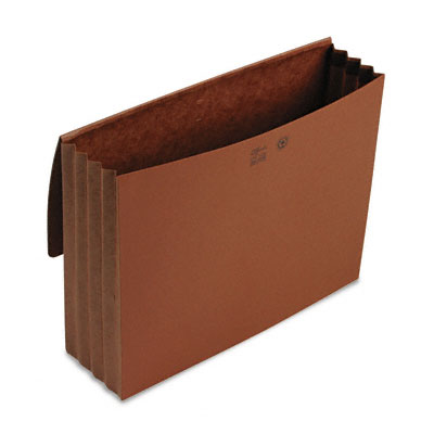 Smead 71053 3 1/2 in Expansion Wallets Redrope 11 3/4 x 9 1/2 Redrope