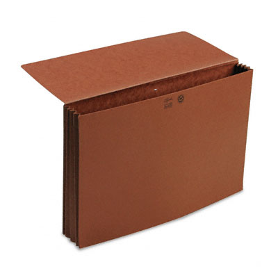 Smead 71056 3 1/2 in Expansion Wallets Redrope 15 x 10 Redrope