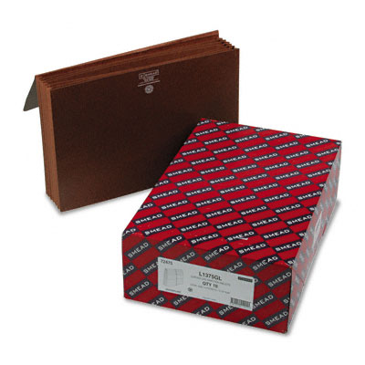 Smead 72475 5 in Expansion Wallets with Leather-Like Cord 6 Pocket