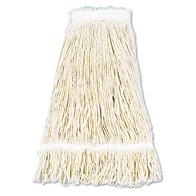 Unisan 424C Pro Loop Web/Tailband Wet Mop Head Cotton 24-oz. White