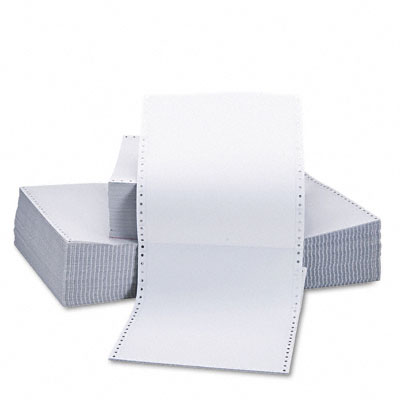 Universal 15703 Two-part Carbonless Paper 15lb 9-1/2 X 11 Perforated White 1650 Sheets