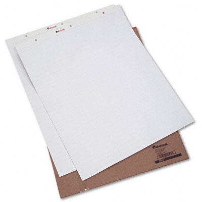 Universal 35601 Perforated Easel Pads Faint Rule 27 X 34 White 50-sheet 2/carton