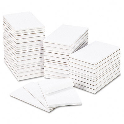 Universal 35625 Bulk Scratch Pads Unruled 5 X 8 White 100-sheet Pads 64 Pads Per Carton