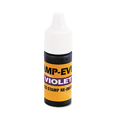 US Stamp IV63 Refill Ink for Clik and Universal Stamps 7ml-Bottle Violet