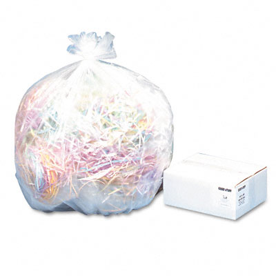Webster GNT1718 Good nTuff Waste Can Liners 4 Gallon 5mic 17 x 17 Natural 2 000
