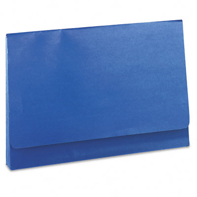 Wilson Jones 7224BL ColorLife 3 in Expansion Wallets with Velcro