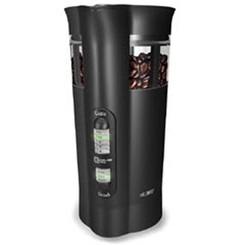 MRCOFFEE IDS77 Electric Coffee Grinder With Chamber Maid Cleaning System Black