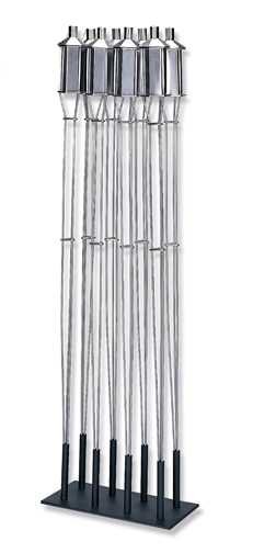 Uniflame 284826 Stainless Steel In-Ground Patio Torches
