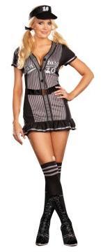 BuySeasons 185562 - Fantasy Baseball Player Adult Costume For Women  - Medium