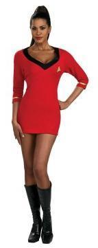 186203 - Star Trek Secret Wishes Red Dress Adult Costume - Medium