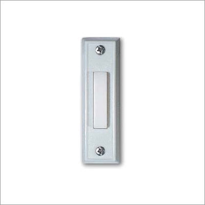 Craftmade BS6W White Surface Mounted Door Bell Push Button