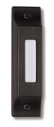 Craftmade BSCBAZ Lighted Surface Mount Doorbell Button Antique Bronze
