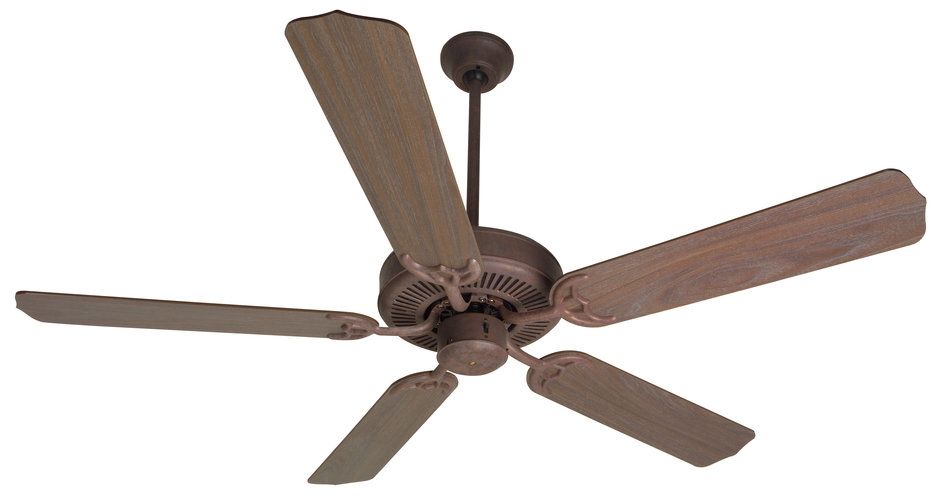 Craftmade CD52BS 52 Inch Contractors Design Ceiling Fan - Brownstone- Blades Sold Separately- Blades are Not Included