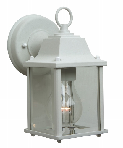 Wall Mount Outdoor Lighting Craftmade Z192-04 Cast Aluminum Wall Mount Fixture - White CRFT436
