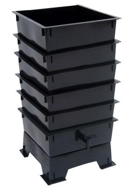 Natures Footprint Factory 5-Tray Black Natures Footprint Factory 5-Tray Black