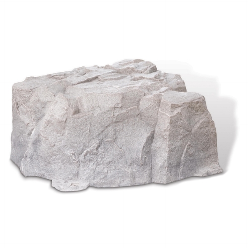 111-fs Artificial Rock Fieldstone-gray - Covers Septic Lids Up To 14in High