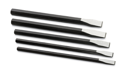 SK Hand Tools 6065 - 5 Piece Long Flat Chisel Set SK Hand Tools 6065 - 5 Piece Long Flat Chisel Set