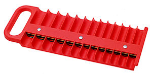 40120 0.25 Inch 26 Piece Socket Holder - Red
