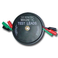 1135 Magnetic Back Retractable Test Leads 3 x 10 Ft