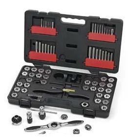 Kd Hand Tools - 3887 - 75 Piece Gearwrench Sae-metric Tap And Die Set