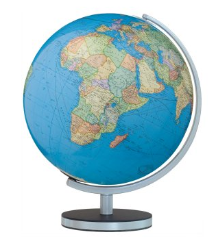 Hema Maps 203461 The Dusseldorf Columbus Globe- 14 Inch DUO Acrylic