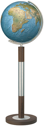 Hema Maps 214088 Bremen Columbus 16 Inch Illuminated Floor Globe