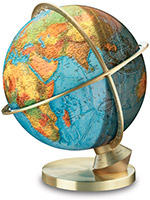 Hema Maps 483472 Francis Drake Columbus 14 Inch Panorama Day And Night Desk Globe