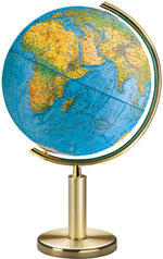 Hema Maps 483476 Darmstadt Columbus 14 Inch Panorama Desk Globe