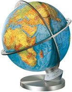 Hema Maps 483482 Marco Polo Columbus 14 Inch Panorama Day And Night Desk Globe