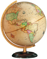 Hema Maps 603058 The Renaissance Columbus 12 Inch Illuminated Desk Globe