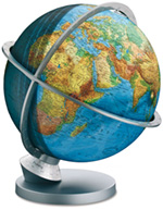 Hema Maps 423052-9 Reutlingen Columbus 12 Inch Illuminated Day And Night Desk Globe