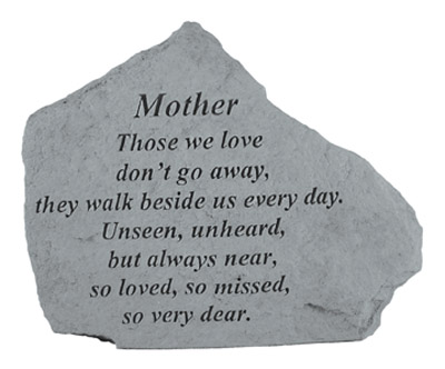Kay Berry- Inc. 15020 Mother Those We Love - Memorial - 6.875 Inches X 5.5 Inches