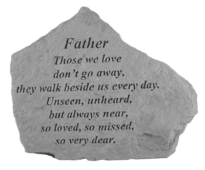Kay Berry- Inc. 15120 Father Those We Love - Memorial - 6.875 Inches X 5.5 Inches