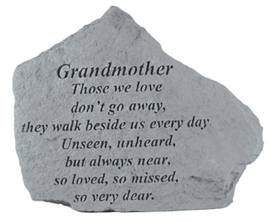Kay Berry- Inc. 15220 Grandmother Those We Love - Memorial - 6.875 Inches X 5.5 Inches
