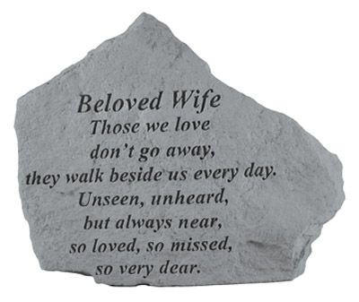 Kay Berry- Inc. 15420 Beloved Wife Those We Love - Memorial - 6.875 Inches X 5.5 Inches