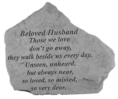 Kay Berry- Inc. 15520 Beloved Husband Those We Love - Memorial - 6.875 Inches X 5.5 Inches