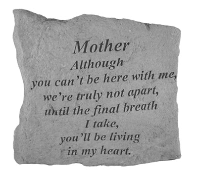 Kay Berry- Inc. 15720 Mother Although You Can-t Be Here - Memorial - 5.25 Inches X 5.25 Inches