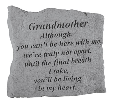 Kay Berry- Inc. 15920 Grandmother Although You Can-t Be Here - Memorial - 5.25 Inches X 5.25 Inches